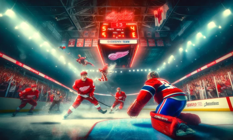 Red Wings Clinch Tense Shootout Victory Over Canadiens Despite Playoff Miss